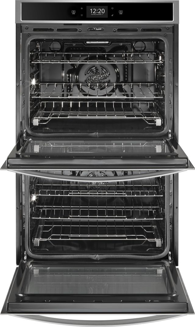 Whirlpool® 30" Built In Electric Double Wall Oven-Fingerprint Resistant Stainless Steel-1