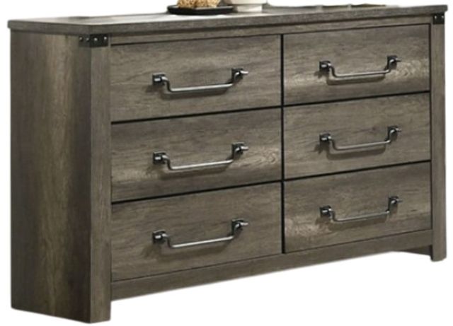 Furniture of America® Britonale Rustic Gray Dresser-0