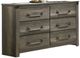 Furniture of America® Britonale Rustic Gray Dresser-0