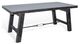 Sunny Designs™ Marina Black Sand Dining Table with Turnbuckle-0