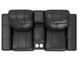 iAmerica Franco Power Headrest Reclining Console Loveseat with Zero Gravity-4