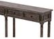 Furniture Classics Narrow Brown Console Table-4