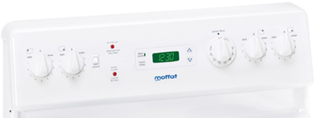 Moffat® 30" White Freestanding Electric Range-1