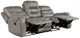Homelegance® Oberon Grayish Brown Double Manual Reclining Sofa-4