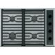 Wolf® 30" Stainless Steel Transitional Liquid Propane Cooktop-0