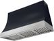 AGA Marquee 48" Gloss Black Wall Mounted Range Hood  with Brushed Nickel Trim-0