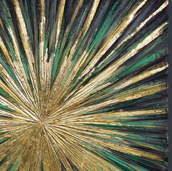 Classy Art Hand Painted Textured Wall Art-1