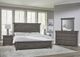 Vaughan-Bassett Vista Gray Queen Mansion Storage Bed -2