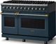 Viking® 5 Series 48" Squall Pro Style Dual Fuel (LP) Range with Brushed Brass Trim-3