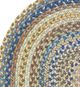 Capel Rugs American Legacy Natural Blue 7' x 9' Oval Rug-1