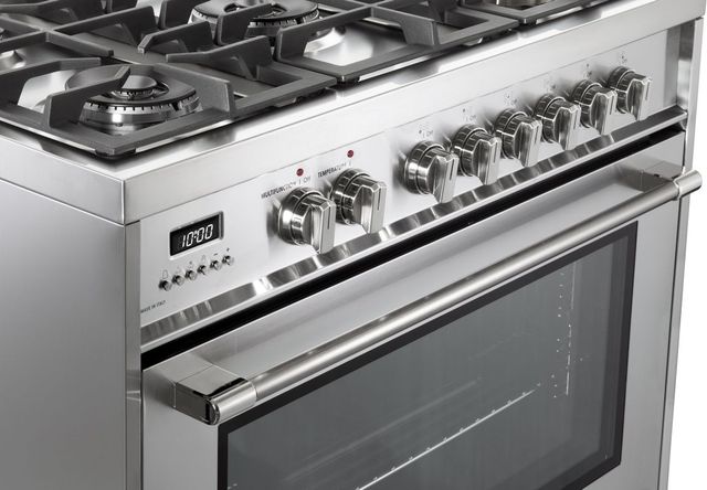 Verona® Prima 36" Stainless Steel Pro Style Dual Fuel Range-2