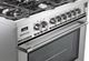 Verona® Prima 36" Stainless Steel Pro Style Dual Fuel Range-2