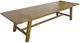 Jofran Inc. Telluride Gold Trestle Extension Dining Table-4