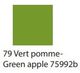 Zenima® Percale Poly-Cotton Green Apple Double 200 Thread Duvet Cover-2