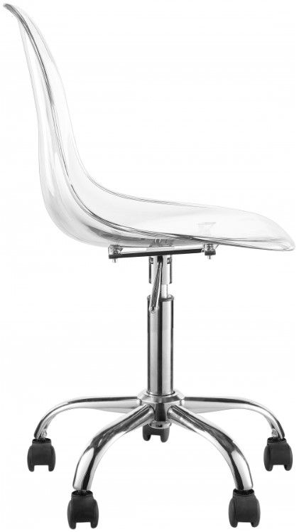 Meridian Furniture Clarion Chrome Office Chair-3