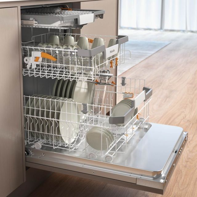Miele 24" Panel Ready Top Control Built In Dishwasher with Quick Intense Wash-2