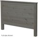 Crate Designs™ Furniture HarvestRoots Graphite Twin Headboard-0