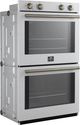 FORNO® Vomero Series Espresso 30" White Double Electric Wall Oven-4