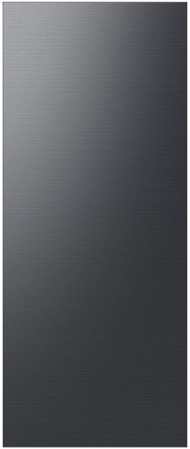 Samsung Bespoke 18" Matte Black Steel French Door Refrigerator Top Panel-0