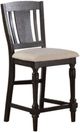 Winners Only® Xcalibur Espresso/Oatmeal Bar Stool-0