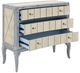 Bassett Mirror Fontaine Antique Robins Egg Blue Hall Chest-4