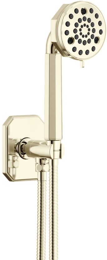 Brizo Beauclere® Brilliance® Polished Nickel Multi-Function Wall Mount Hand Shower-0