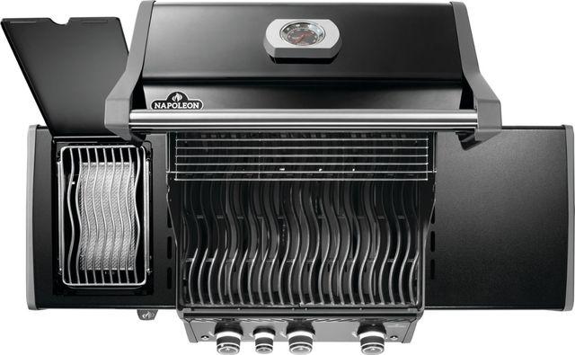Napoleon Rogue® PRO 4-Burner Black Freestanding Liquid Propane Grill-3