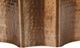 Monarch Specialties Inc. Antique Copper Iron Geometric End Table-3