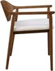 Uttermost® Augusta Walnut/White Dining Arm Chair-5