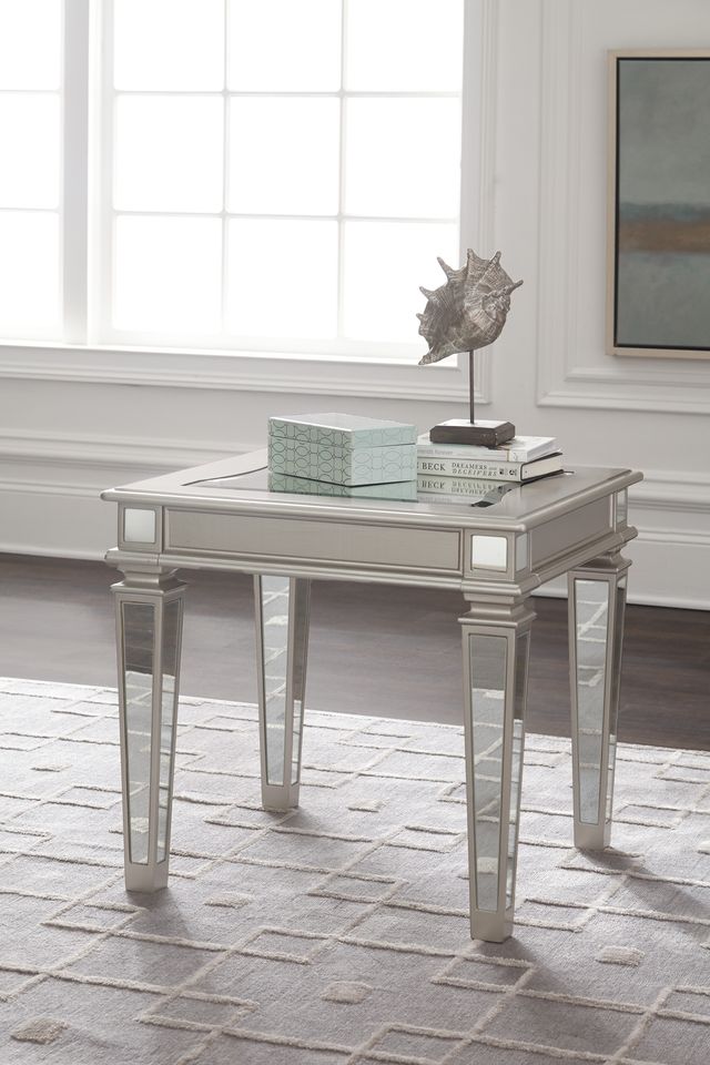 Signature Design by Ashley® Tessani 2-Piece Silver End Table Set-1