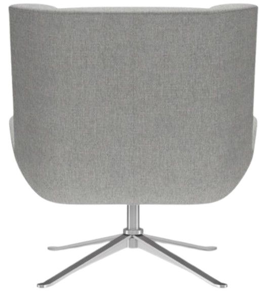 American Leather® Customizable Luke Fabric Swivel Chair-4