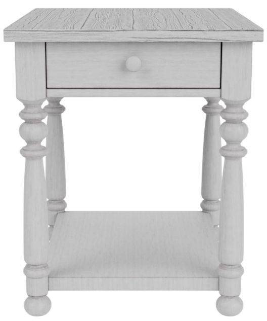 Riverside Furniture Winston Aged Cotton End Table-2