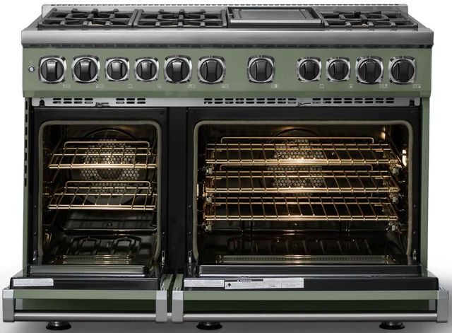 Viking® 7 Series 48" Eucalyptus Pro Style Dual Fuel Range-1