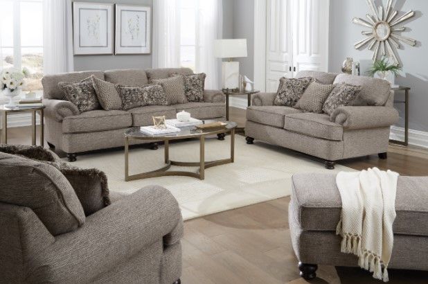Jackson Furniture Freemont Pewter Loveseat-2
