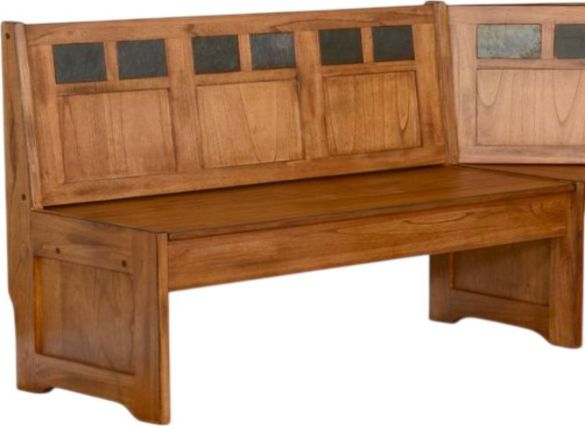 Sunny Designs™ Sedona Rustic Oak Long Bench-0
