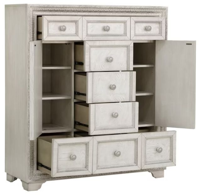 Pulaski™ Camila Cream 9-Drawer Chest-2