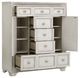 Pulaski™ Camila Cream 9-Drawer Chest-2