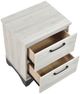 Homelegance® Westport Gray/White Oak Nightstand-4