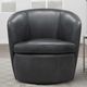 Parker House® Barolo Vintage Slate Swivel Club Chair-1