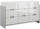 Bernards Celestial White Youth Dresser-0