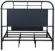 Liberty Furniture Vintage Series Navy Full Youth Metal Bed-3