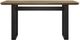 Bernards Elure Latte Double Pedestal Counter Dining Table with Peppercorn Base-2