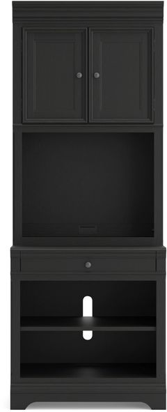Bibliothèque avec portes Beckincreek de Signature Design by Ashley® - Noir