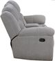 Coaster® Gilson Gray Manual Reclining Loveseat-4
