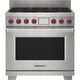 Wolf® 36" Stainless Steel Dual Fuel Range Riser-1