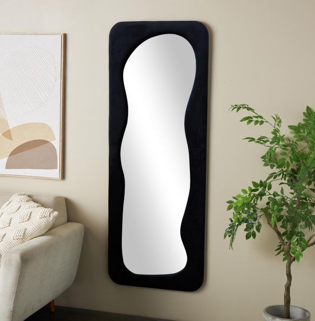 Deco Marche Black Tall Wall Mirror-3