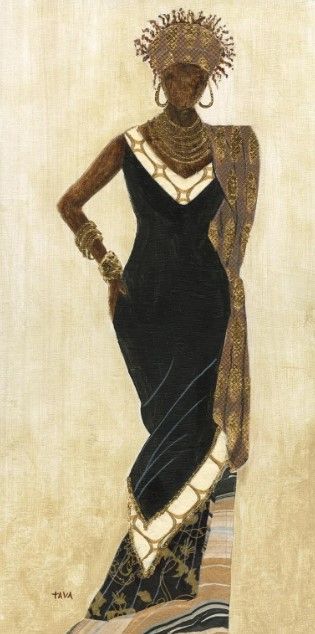 Classy Art Holiday Dress II by Tava Studios Wall Art-0
