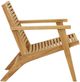 Dovetail Furniture Janine Natural Wooden Outdoor Occasional Chair-2