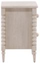 Dovetail Furniture Marcellina Whitewash Nightstand-2
