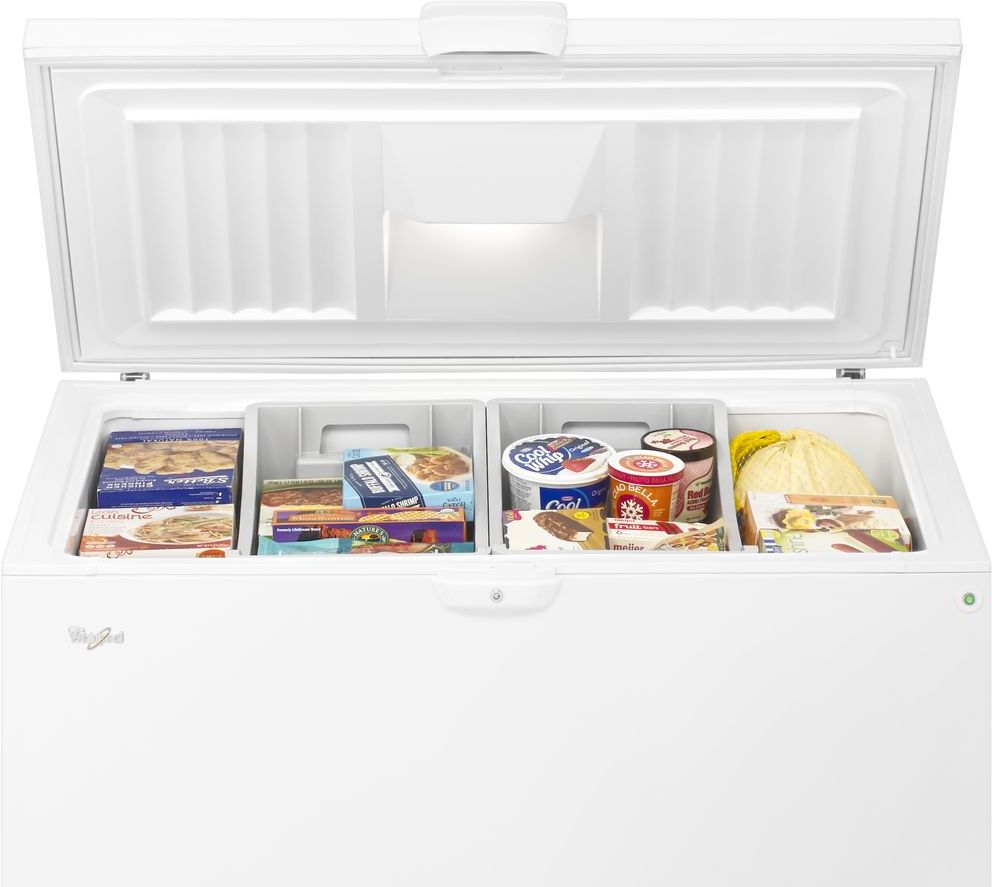 Whirlpool® 15 Cu. Ft. Chest Freezer-White | University Electric